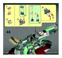 LEGO 6209 instructions page 62 – build guide
