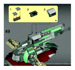LEGO 6209 instructions page 67 – build guide