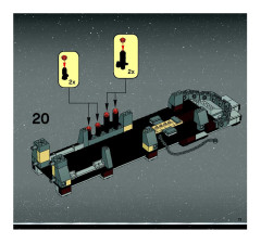 LEGO 6210 instructions page 13 – build guide