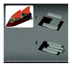 LEGO 6210 instructions page 4 – build guide