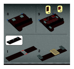LEGO 6210 instructions page 40 – build guide