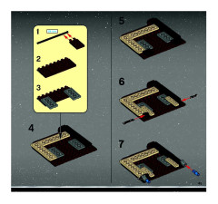 LEGO 6210 instructions page 45 – build guide