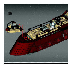 LEGO 6210 instructions page 56 – build guide