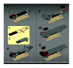 LEGO 6210 instructions page 61 – build guide