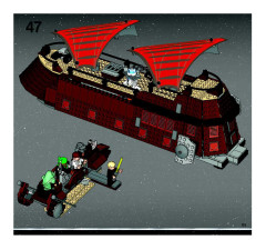 LEGO 6210 instructions page 65 – build guide