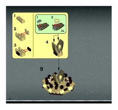 LEGO 6210 instructions page 68 – build guide