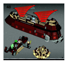 LEGO 6210 instructions page 69 – build guide