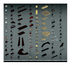 LEGO 6210 instructions page 72 – build guide