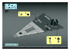LEGO 6211 instructions page 19 – build guide