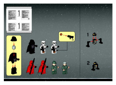 LEGO 6211 instructions page 2 – build guide