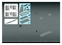 LEGO 6211 instructions page 61 – build guide
