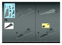 LEGO 6211 instructions page 73 – build guide