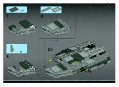 LEGO 6211 instructions page 68 – build guide