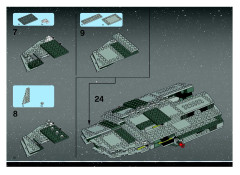LEGO 6211 instructions page 70 – build guide