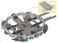 LEGO 6211 instructions page 18 – build guide