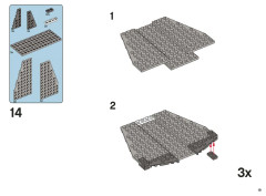 LEGO 6211 instructions page 19 – build guide