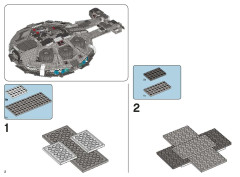 LEGO 6211 instructions page 2 – build guide