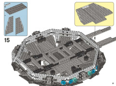 LEGO 6211 instructions page 21 – build guide