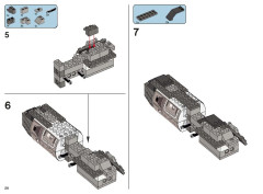 LEGO 6211 instructions page 28 – build guide