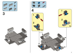 LEGO 6211 instructions page 3 – build guide