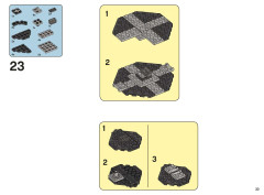 LEGO 6211 instructions page 33 – build guide
