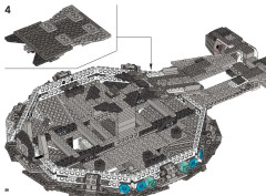 LEGO 6211 instructions page 36 – build guide