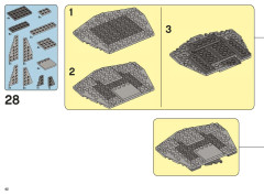 LEGO 6211 instructions page 42 – build guide