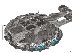 LEGO 6211 instructions page 43 – build guide