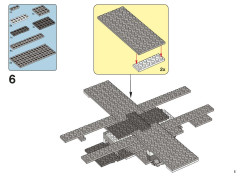 LEGO 6211 instructions page 5 – build guide