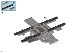 LEGO 6211 instructions page 6 – build guide