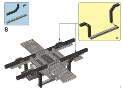 LEGO 6211 instructions page 7 – build guide