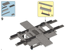 LEGO 6211 instructions page 8 – build guide