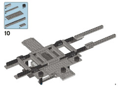 LEGO 6211 instructions page 9 – build guide
