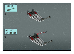 LEGO 6212 instructions page 10 – build guide