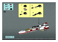 LEGO 6212 instructions page 44 – build guide