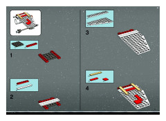 LEGO 6212 instructions page 9 – build guide