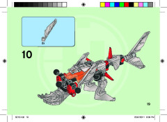 LEGO 6216 instructions page 19 – build guide