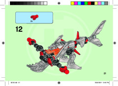 LEGO 6216 instructions page 21 – build guide