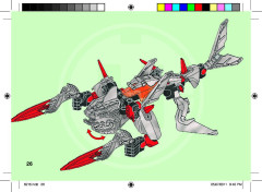 LEGO 6216 instructions page 26 – build guide