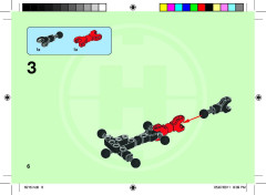 LEGO 6216 instructions page 6 – build guide