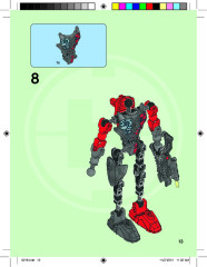 LEGO 6218 instructions page 13 – build guide