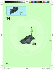 LEGO 6218 instructions page 20 – build guide