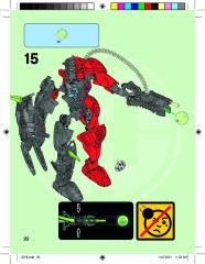 LEGO 6218 instructions page 22 – build guide