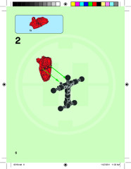 LEGO 6218 instructions page 6 – build guide