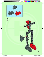 LEGO 6218 instructions page 9 – build guide