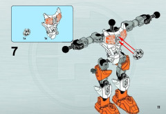 LEGO 6221 instructions page 11 – build guide