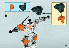 LEGO 6221 instructions page 13 – build guide