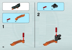 LEGO 6221 instructions page 14 – build guide