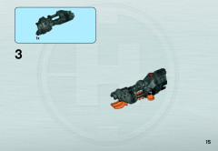 LEGO 6221 instructions page 15 – build guide