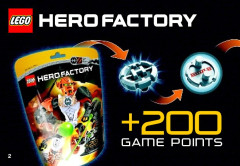 LEGO 6221 instructions page 2 – build guide